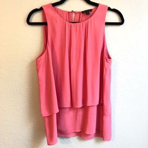 Breezy J. Crew Tiered Sleeveless Blouse